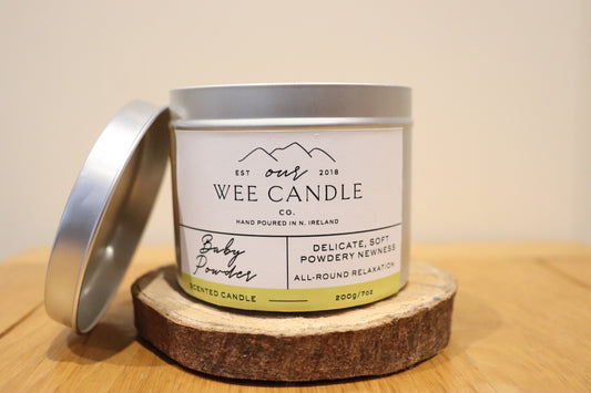 Baby Powder Natural Soy Wax Scented Candle