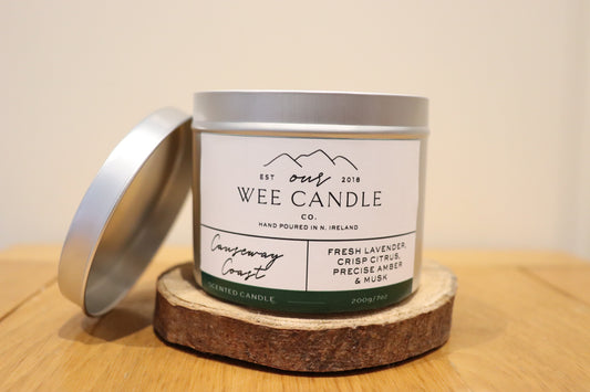 Causeway Coast Natural Soy Wax Scented Candle