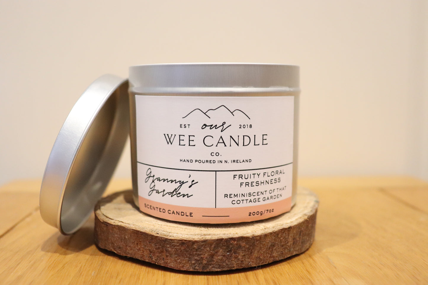 Granny's Garden Natural Soy Wax Scented Candle