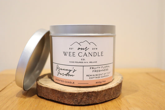 Granny's Garden Natural Soy Wax Scented Candle