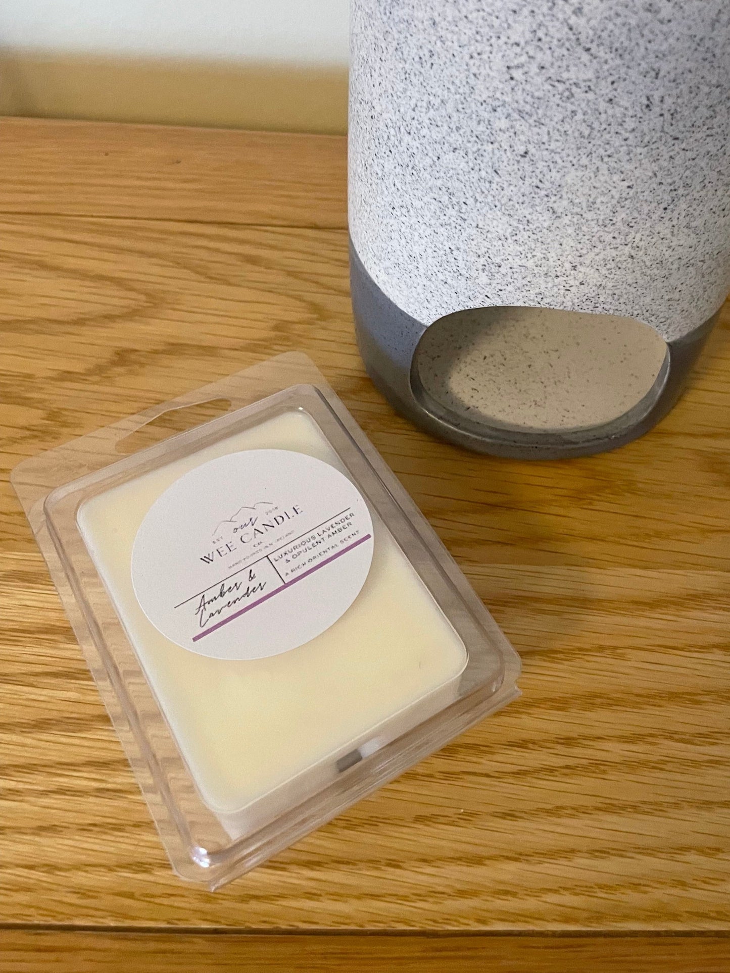 Soy Wax Melts Amber & Lavender