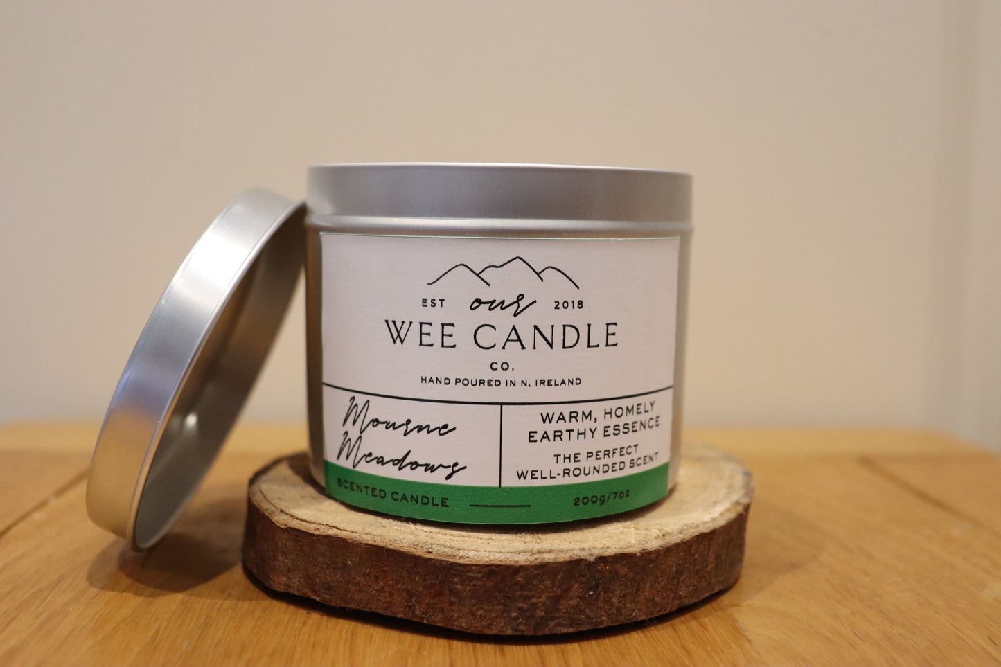 Mourne Meadows Natural Soy Wax Scented Candle