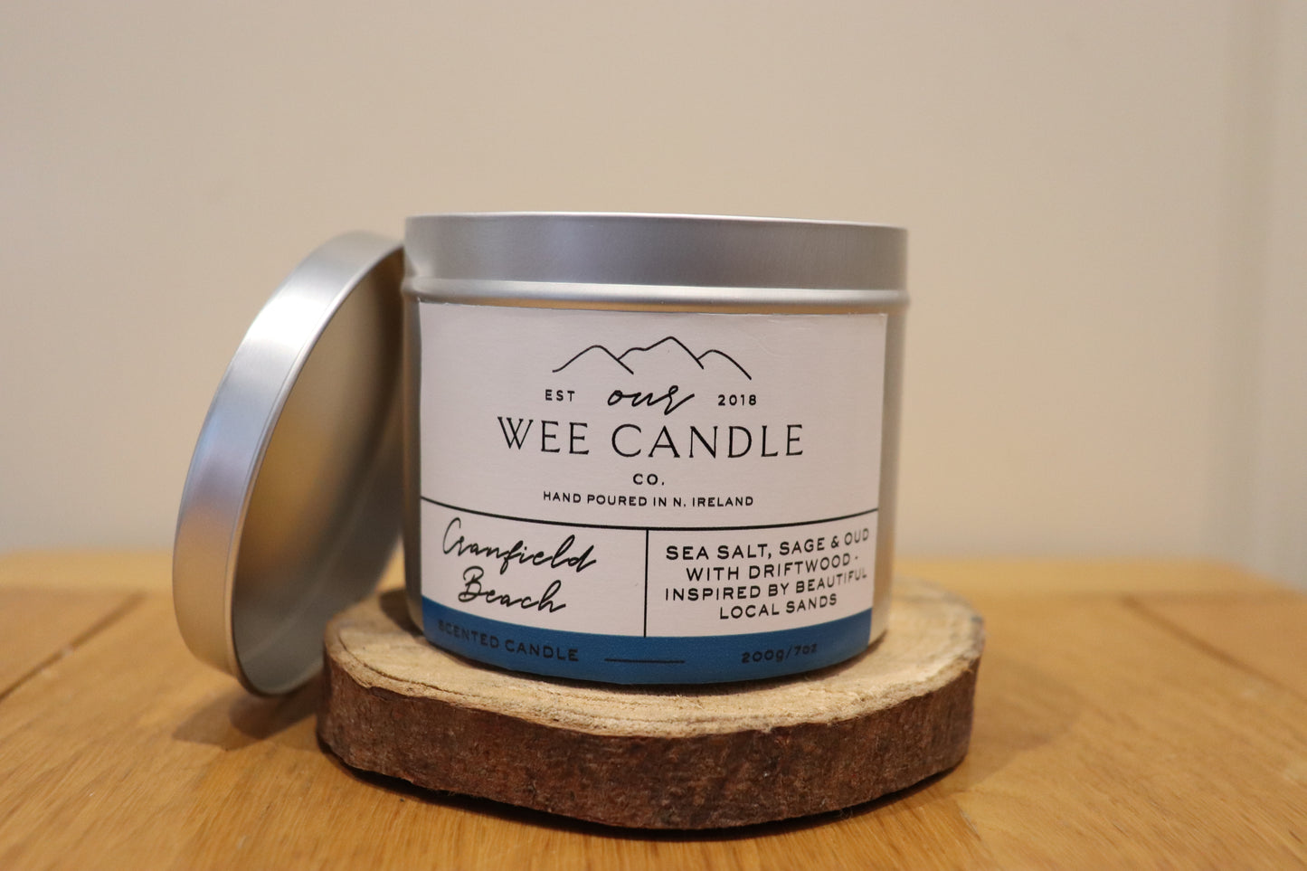 Cranfield Beach Natural Soy Wax Scented Candle